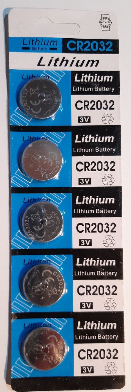 Caricatori & Batterie: 5 Stück CR2032 LITHIUM Batterien 3 Volt – Nuovo e nell'imballaggio originale da St. Margarethen TG venduto da ursk10