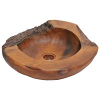 Becken Teakholz Massiv 45 cm