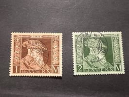 BAYERN 1911 86-87 Vollstempel TADELLOS (2415)