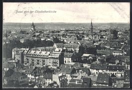 Basel, Teilansicht von der Elisabethenki