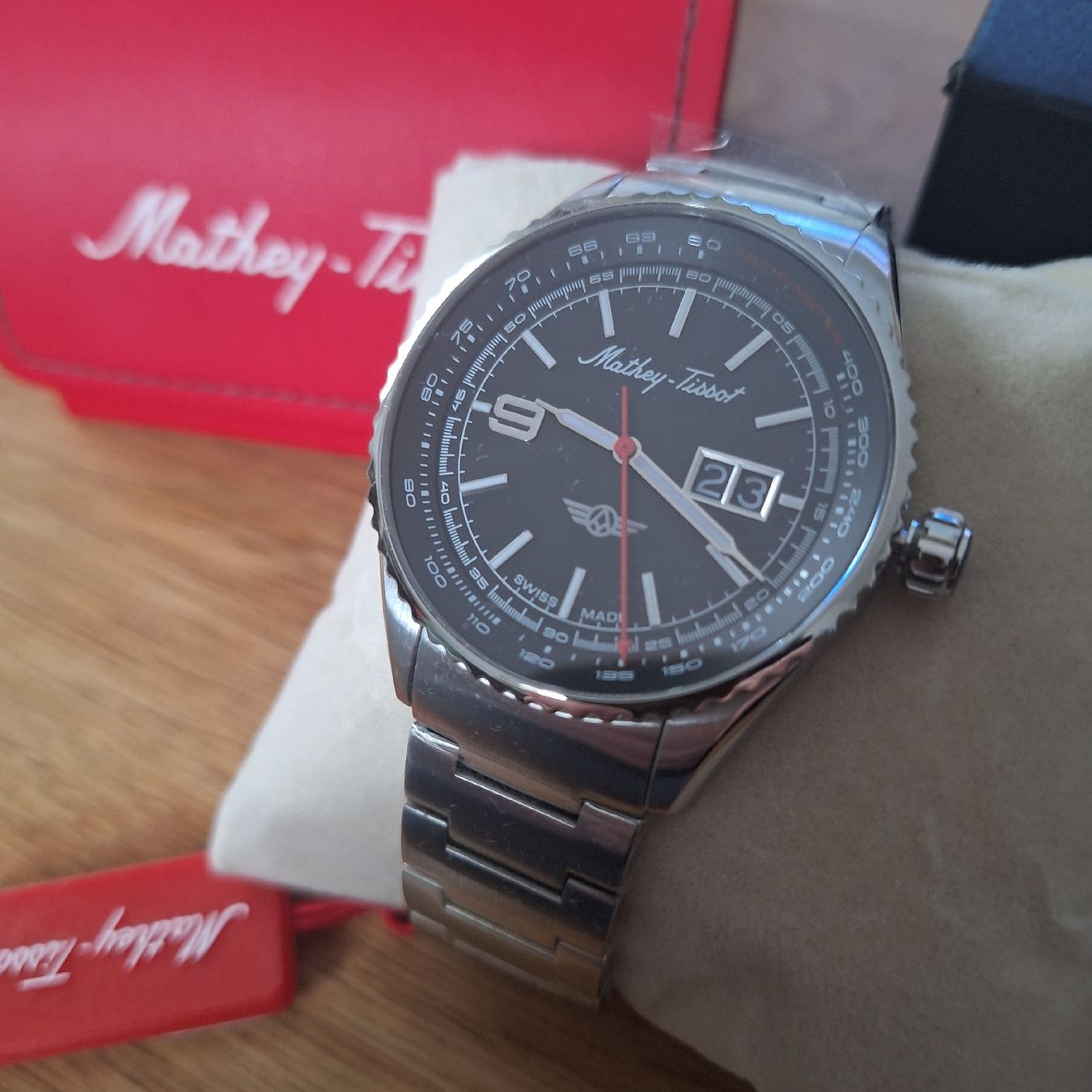 Orologi: Mathey-Tissot Uhr – Nuovo e nell'imballaggio originale da Burgdorf venduto da Max681 3