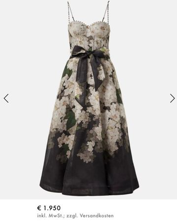 Zimmermann Kleid Grösse 0