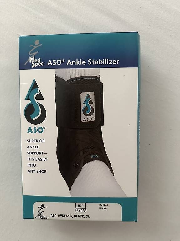 Attrezzature mediche: 2x Fussbandagen ASO – Nuovo e nell'imballaggio originale da Kaiseraugst venduto da fabiok14