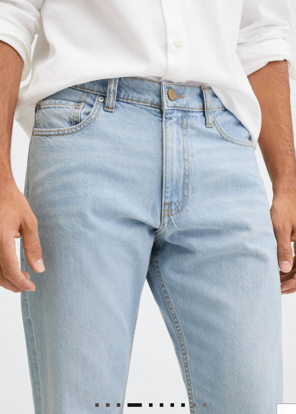 Mango Jeans: Mango Straight Fit Jeans "Bob", Gr. 46, neu – Nuovo e nell'imballaggio originale da Stäfa venduto da krp54 2
