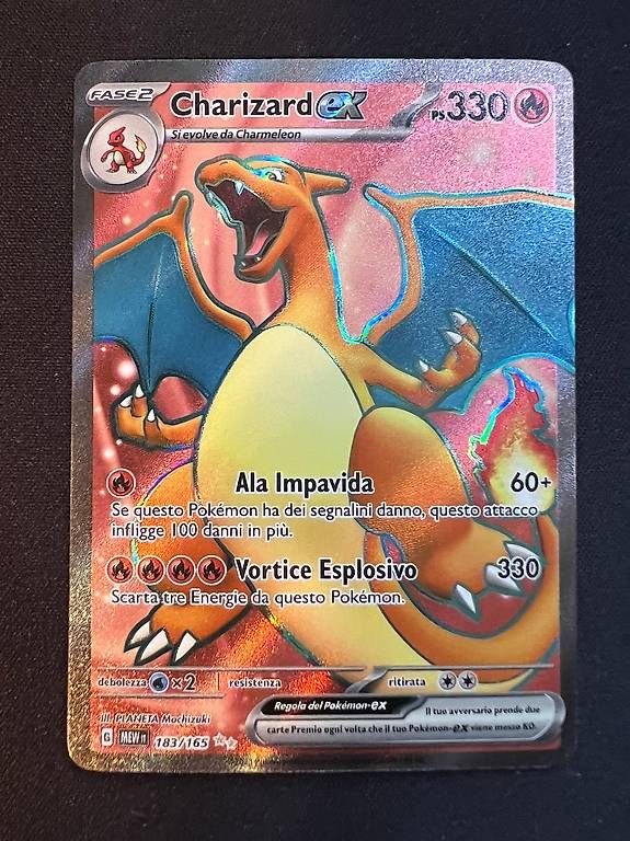 Pokémon Carte collezionabili: Charizard ex MEW 183 – Nuovo (secondo la descrizione) da Cadenazzo venduto da cos_58f8