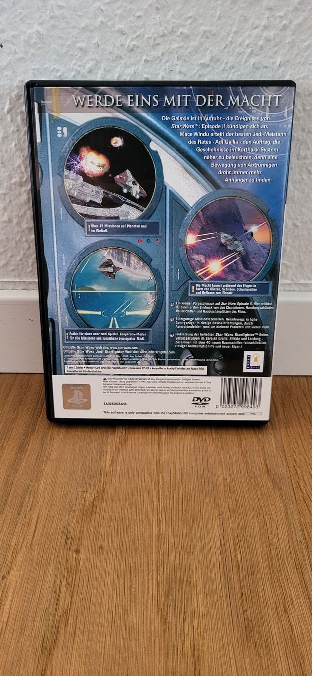 Sony Giochi: PS 2 - Star Wars Jedi Starfighter – Usato da Münsingen venduto da DigitaleSpielecke 1