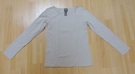 Lilith - Langarm Shirt - nude / beige - Grösse L / 42