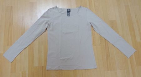 Lilith - Langarm Shirt - nude / beige - Grösse L / 42