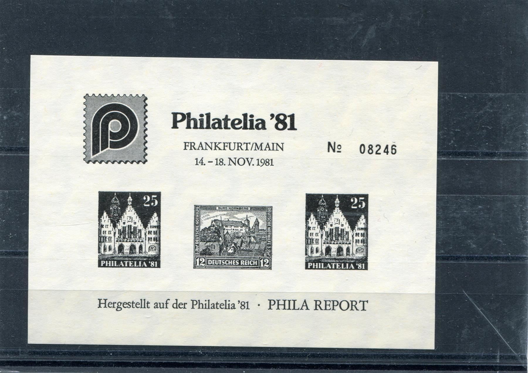Vignettes Autoroutières: Deutschland Vignette Philatelia '81 – D'occasion à Winterthur par Kyoung