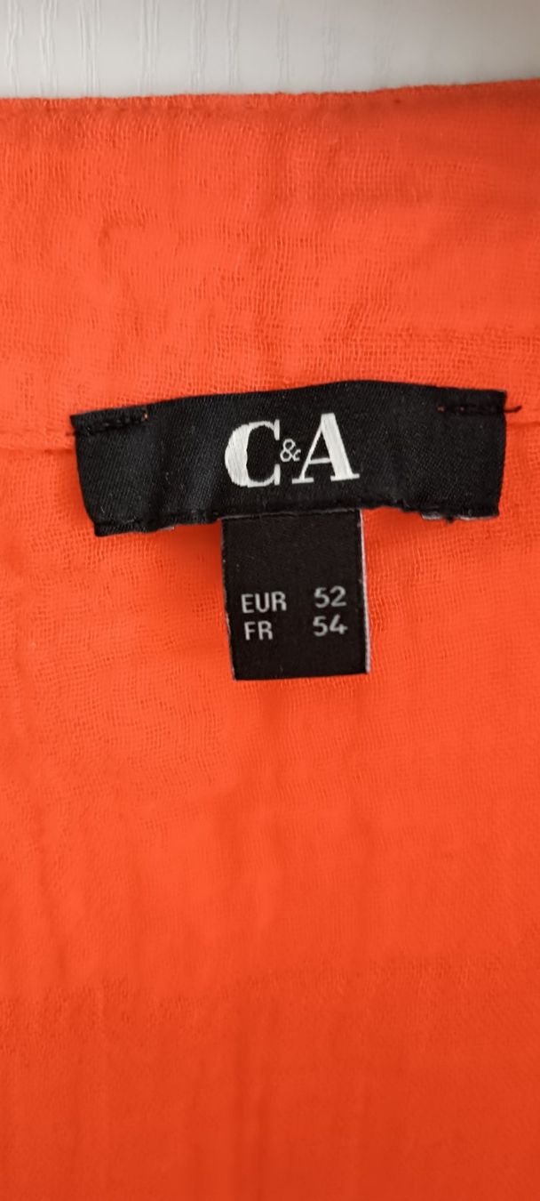 C&A Tuniche: Orange Tunika  Sommershirt – Usato da Pfungen venduto da pegbob 1