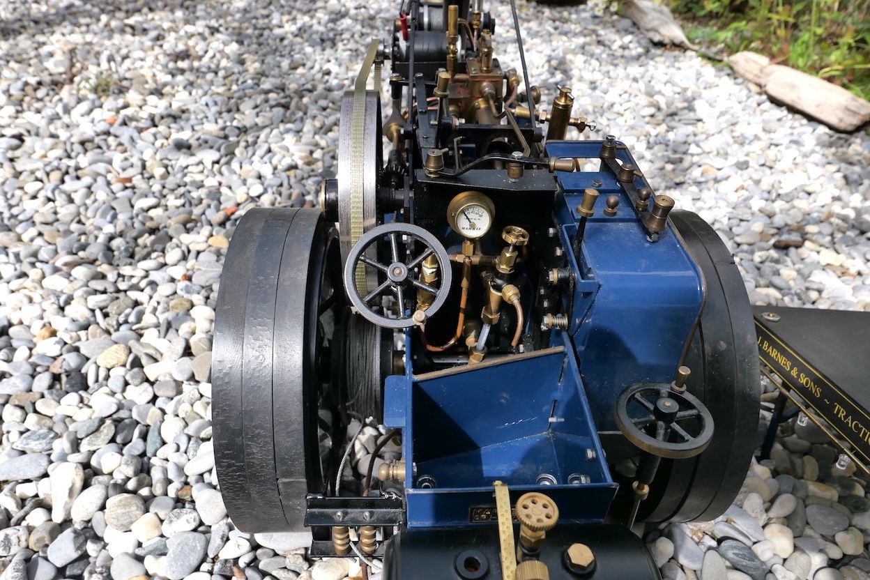 Traktoren: Live Steam Traktor mit Kran – Gebraucht aus Kesswil von Eisvogel04 7