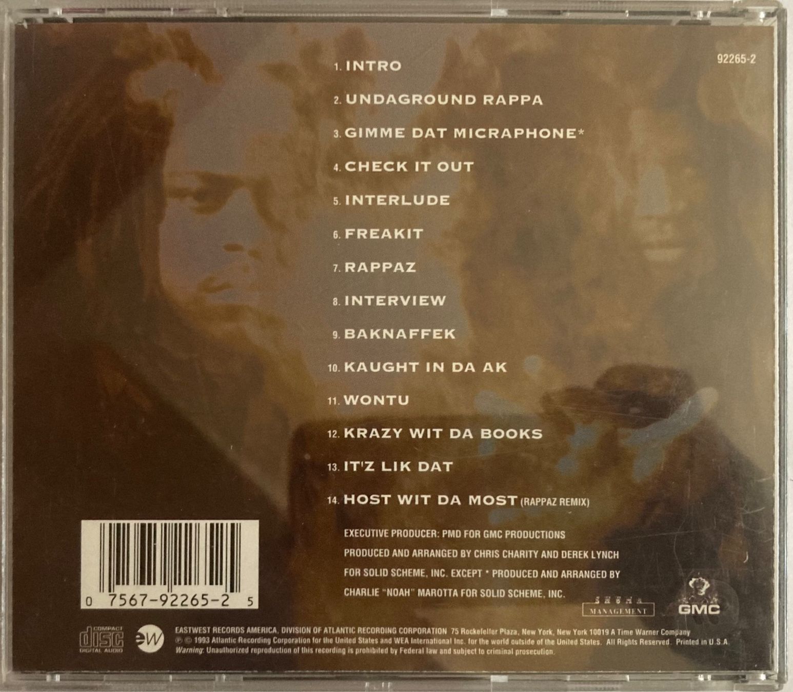 CD: DAS EFX - STRAIGHT UP SEWASIDE – Usato da Poliez-Pittet venduto da Newtown-Records 1