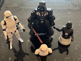 ⭐ Lot Star Wars Darth Vader Stormtrooper 4 Pièces Rare