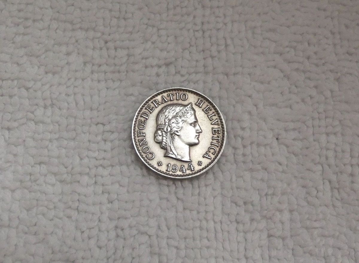 Tutti le monete: 5 centimes/rappen 1944 – Usato da Nyon venduto da Ilmi09