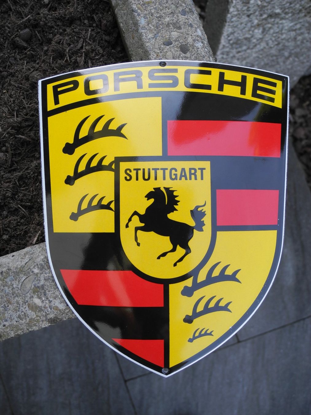 Porsche Ecriteaux: PORSCHE EMAILSCHILD – Neuf (Voir description) à Reinach AG par Huckleberrysix 2