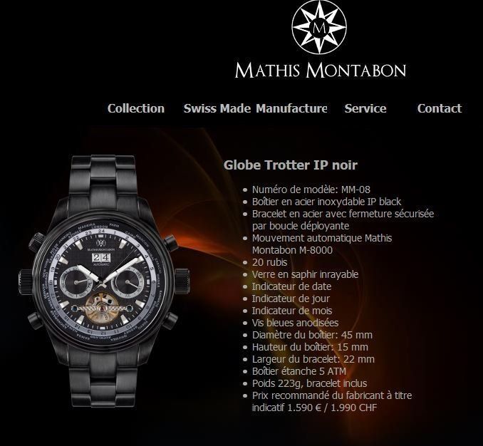 Uhren: Montre - Mathis Montabon Automatique – Gebraucht aus Renens VD von lgr_ql2z