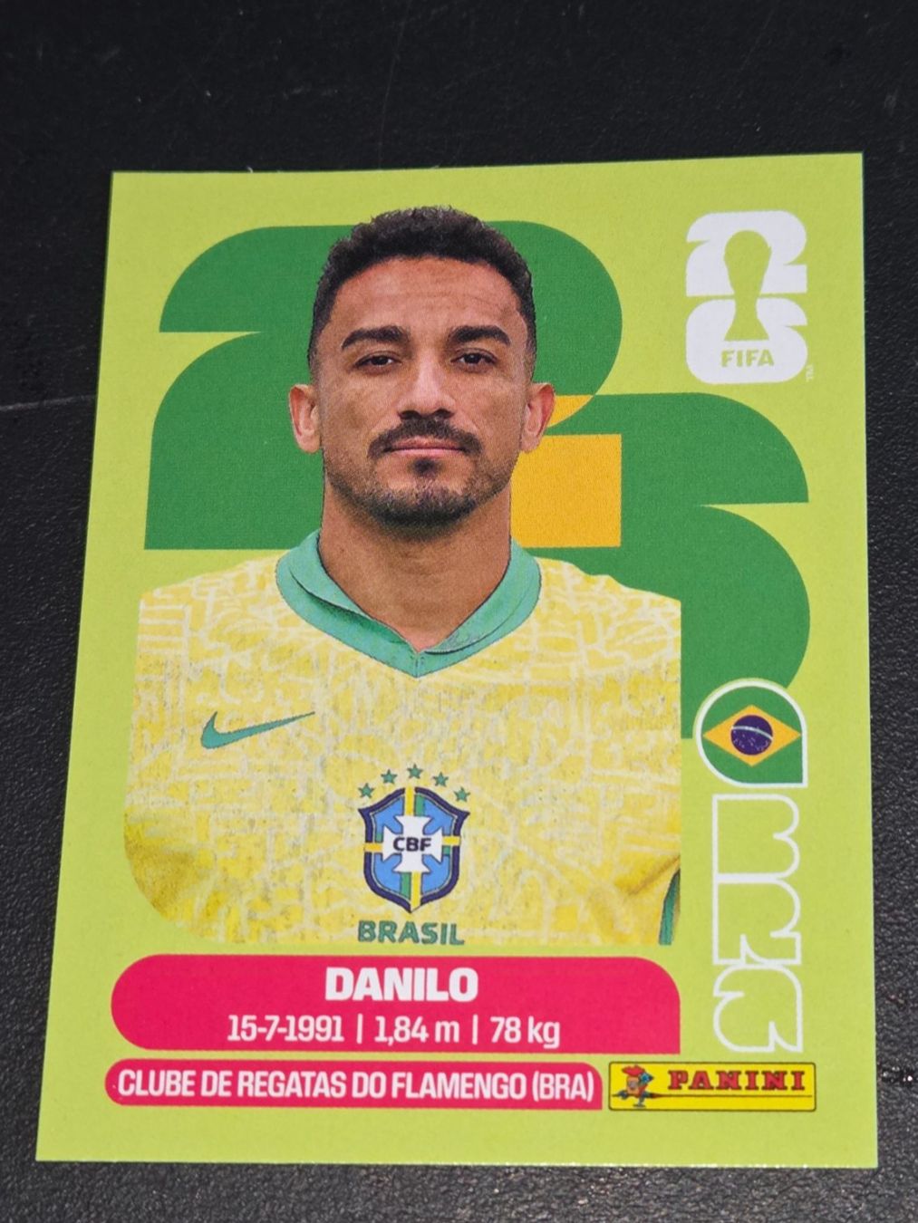 Panini Carte collezionabili: Panini FIFA WORLD CUP 2026 BRA 7 Danilo – Usato da Uttigen venduto da Studi2012