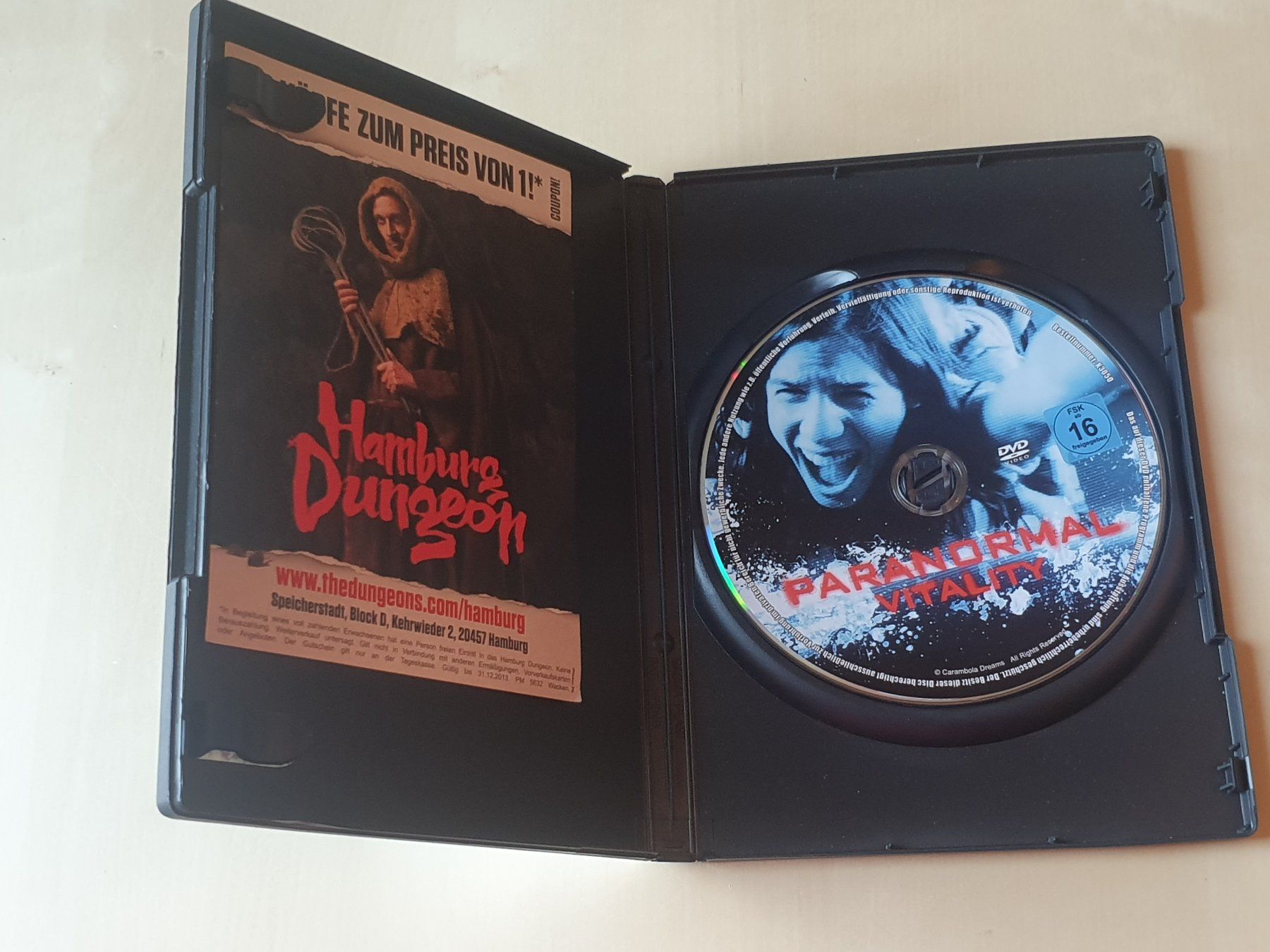 Alle DVDs: Paranormal Vitality – Gebraucht aus Stansstad von collectorsshop 2