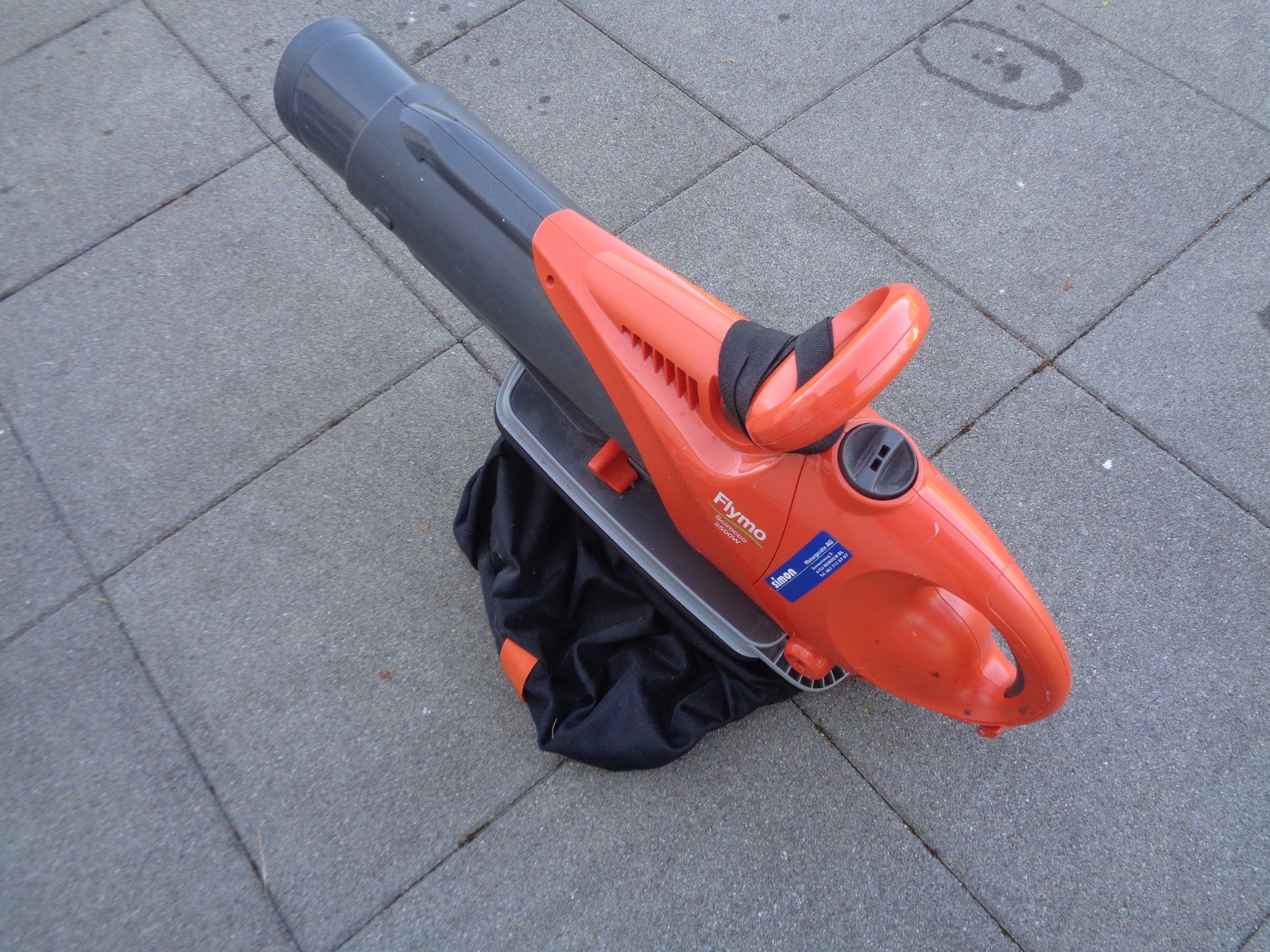 Flymo Soffiatori & Aspiratori per foglie: Flymo Scirocco 2500 W elektr. Laubsauger u. Bläser – Usato da Langenbruck venduto da Gumsi 5