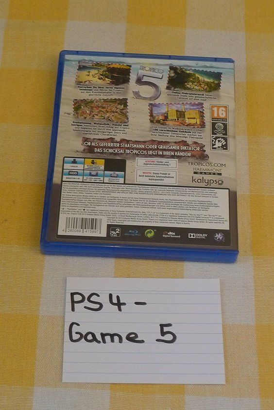 Giochi: PS4-Game 5 – Usato da Bern venduto da bn1640 1