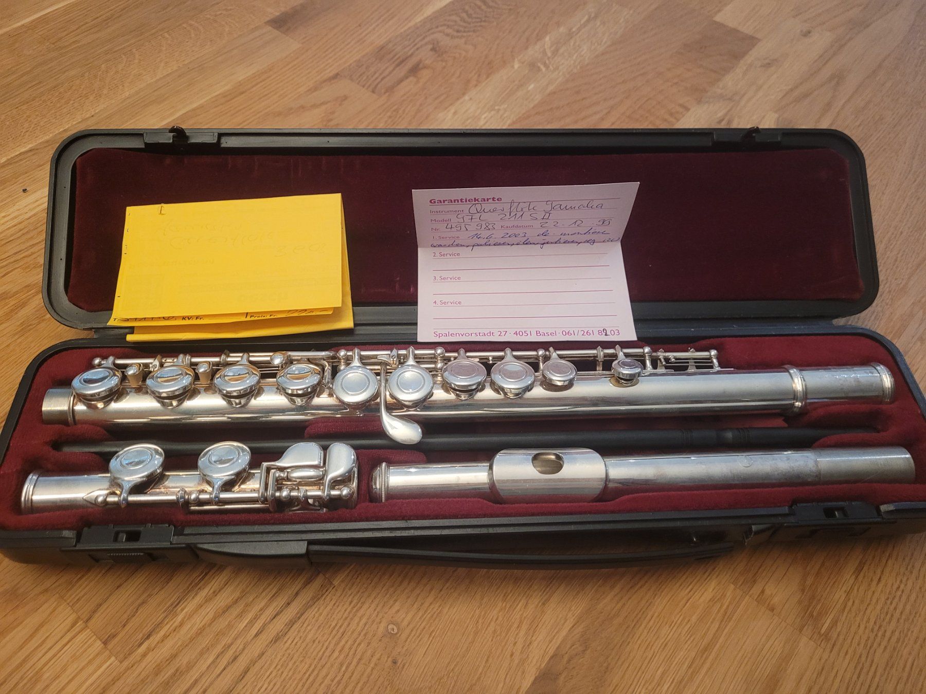 Yamaha Musikinstrumente: Querflöte Yamaha – Gebraucht aus Pratteln von Luna_79