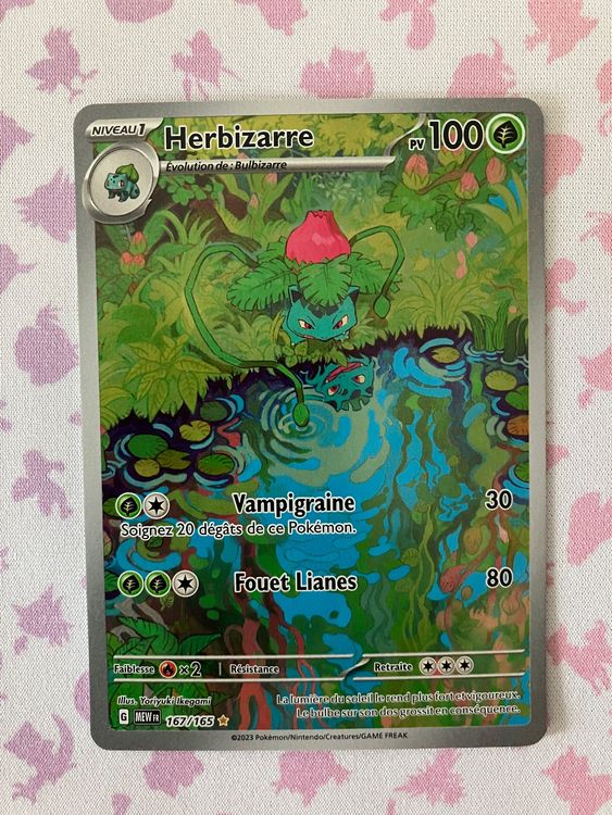 Pokémon 151 herbizarre 167/165 (FR) (Gebraucht) in Châtel-St-Denis für ...