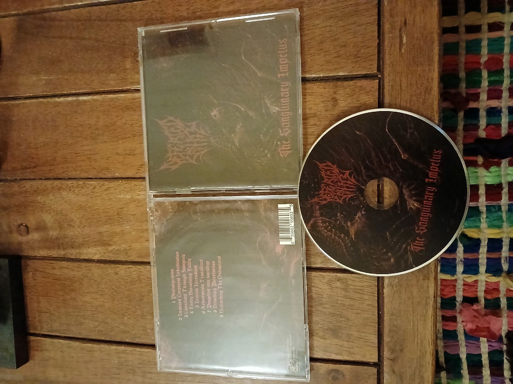 CD: defeated sanity- the sanguinary... – Usato da St-Cergue venduto da VeganWarrior