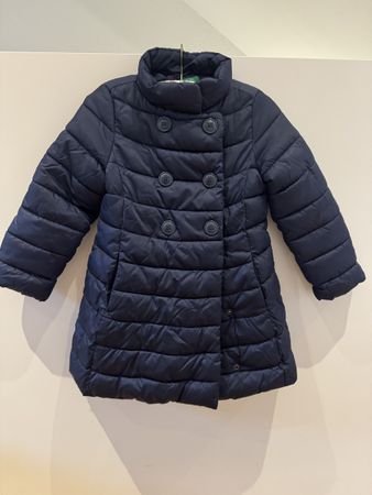 BENETTON Winterjacke Dunkelblau 4-5 jahre