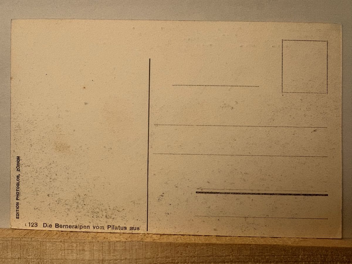 Cartoline postali: AK Berner Alpen Bergpanorama – Usato da Rümlang venduto da Kartenpost1 1