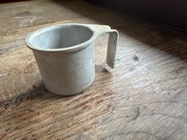Mesure ancienne lait 1 dl aluminium