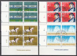 SBK 672 - 675 4er Block mit ET Bern