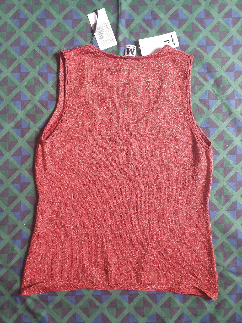 Missoni Top: Stricktop Lurex, Missoni, Gr.46 – Nuovo e nell'imballaggio originale da Zürich venduto da yoarg 2