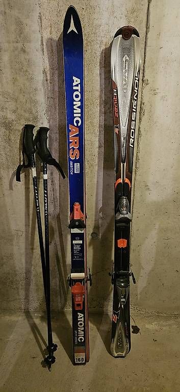 Skis: Ski set with good condition  – Gebraucht aus Enggistein von onu_7c28