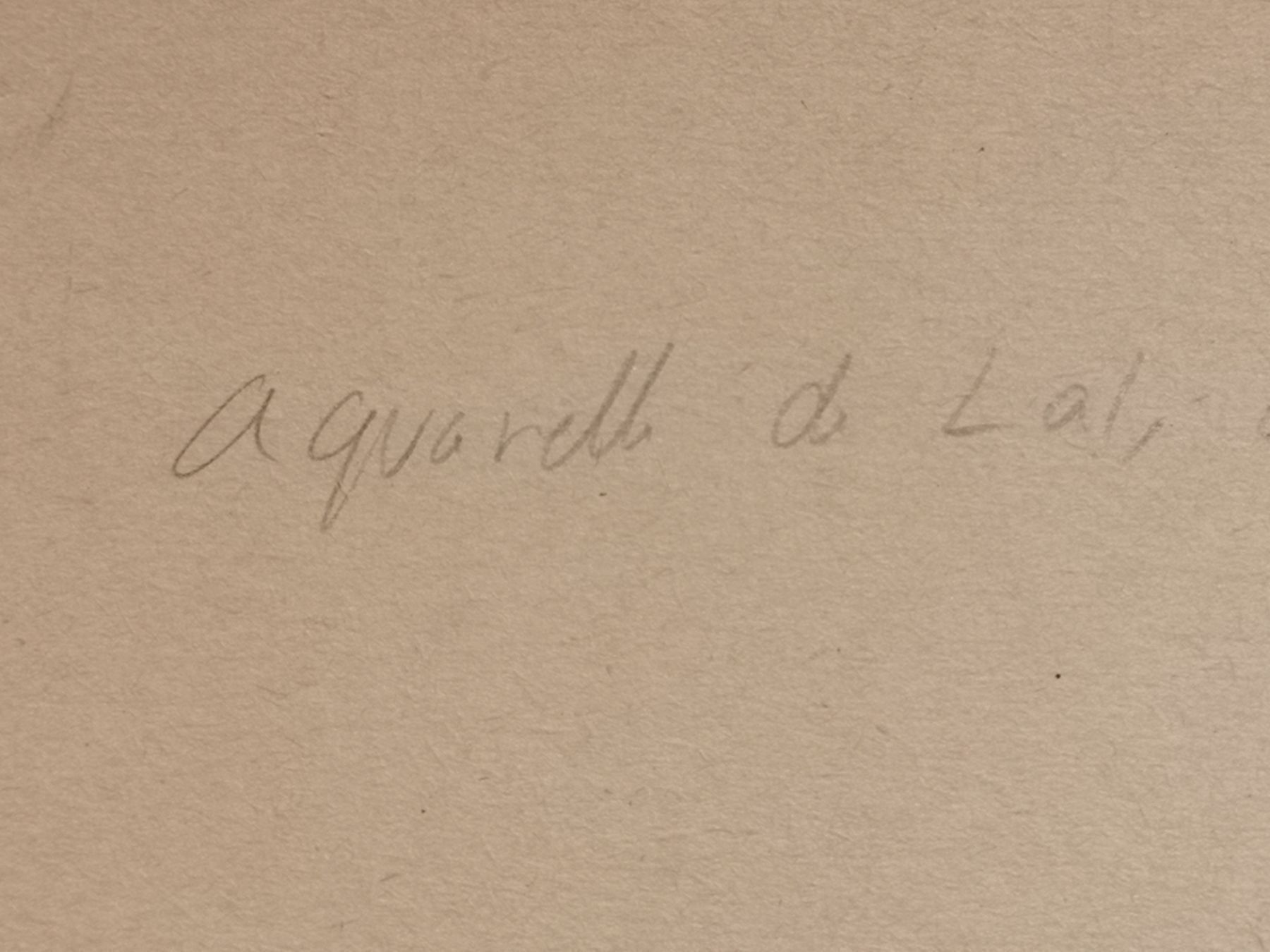 Dipinti: AQUARELLE DE 1909 – Usato da Genève venduto da Qanil77 7