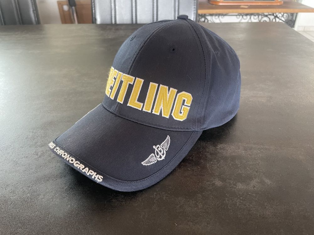 Casquette Breitling Collector Avec Porte-clés Assorti - Neuf Avec étiquettes - Accessoire Fan De Montres