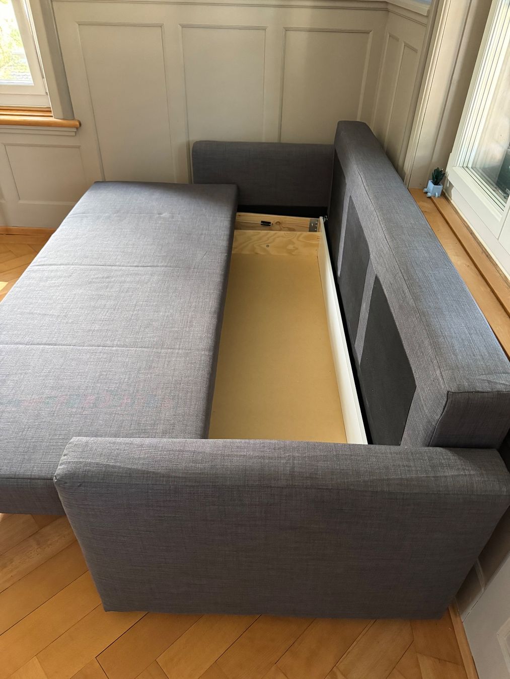 Ikea Sofas: IKEA FRIHETEN 3er-Bettsofa dunkelgrau – Gebraucht aus Schwyz von dgxspark 3