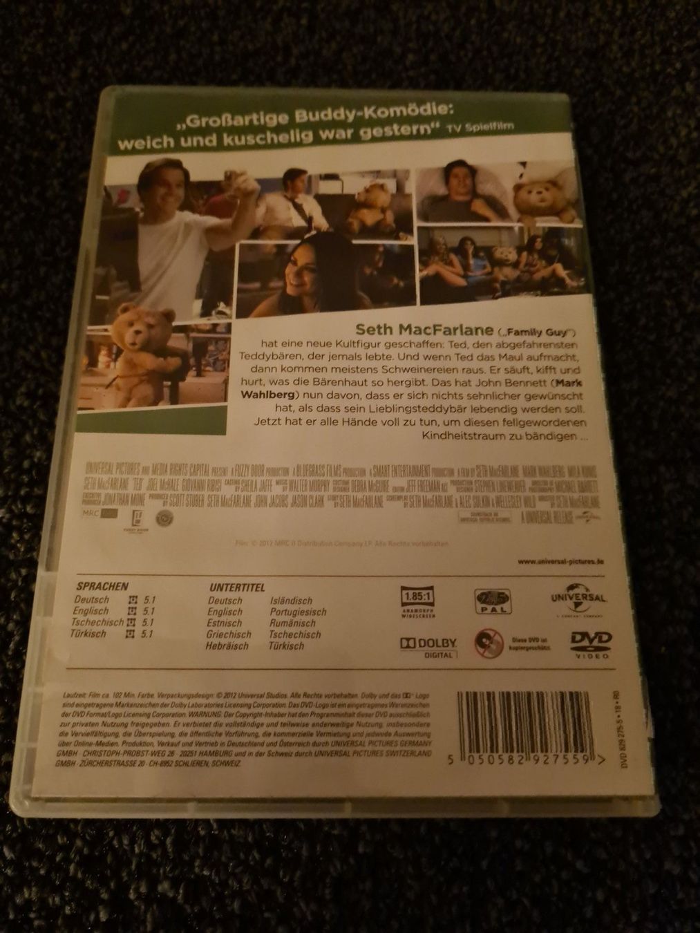 Tutti i DVDs: TED (7645) – Usato da Ruswil venduto da Ruck.Zuck. 1