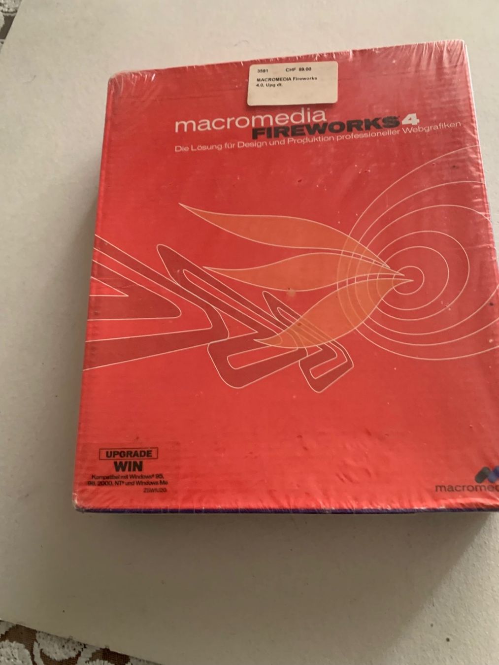 Software: Originalverpackt: Macromedia Fireworks 4, Rarität! – Usato da Emmen venduto da newdeal1970 5