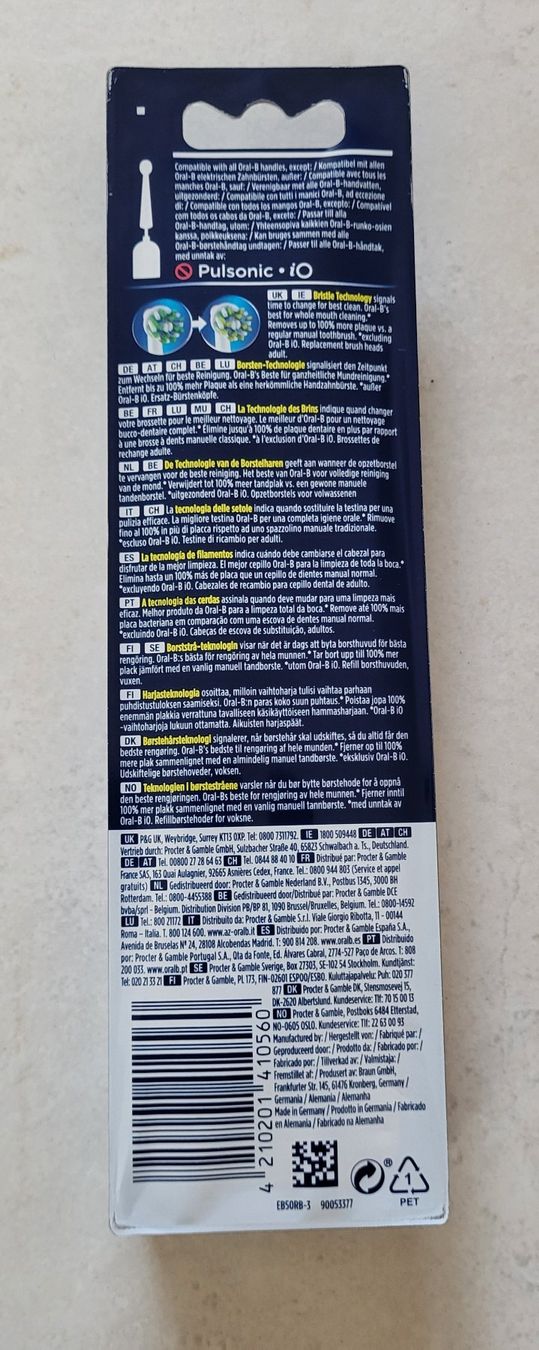 Oral B Cura dei denti: 3 Aufsteckbürsten Oral B Cross Action – Nuovo e nell'imballaggio originale da Konolfingen venduto da Chonu 1