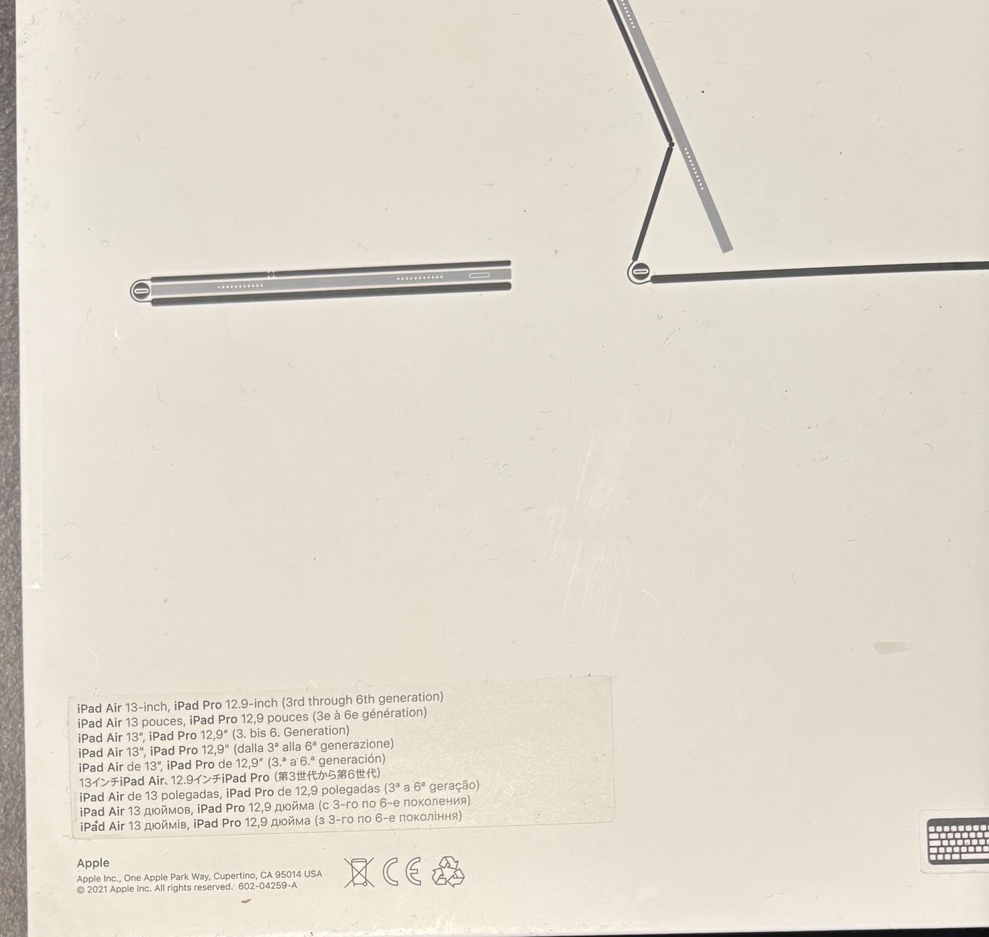 Apple Tastiere: Magic Keyboard für 13" iPad – Usato da Winterthur venduto da snowball90 3