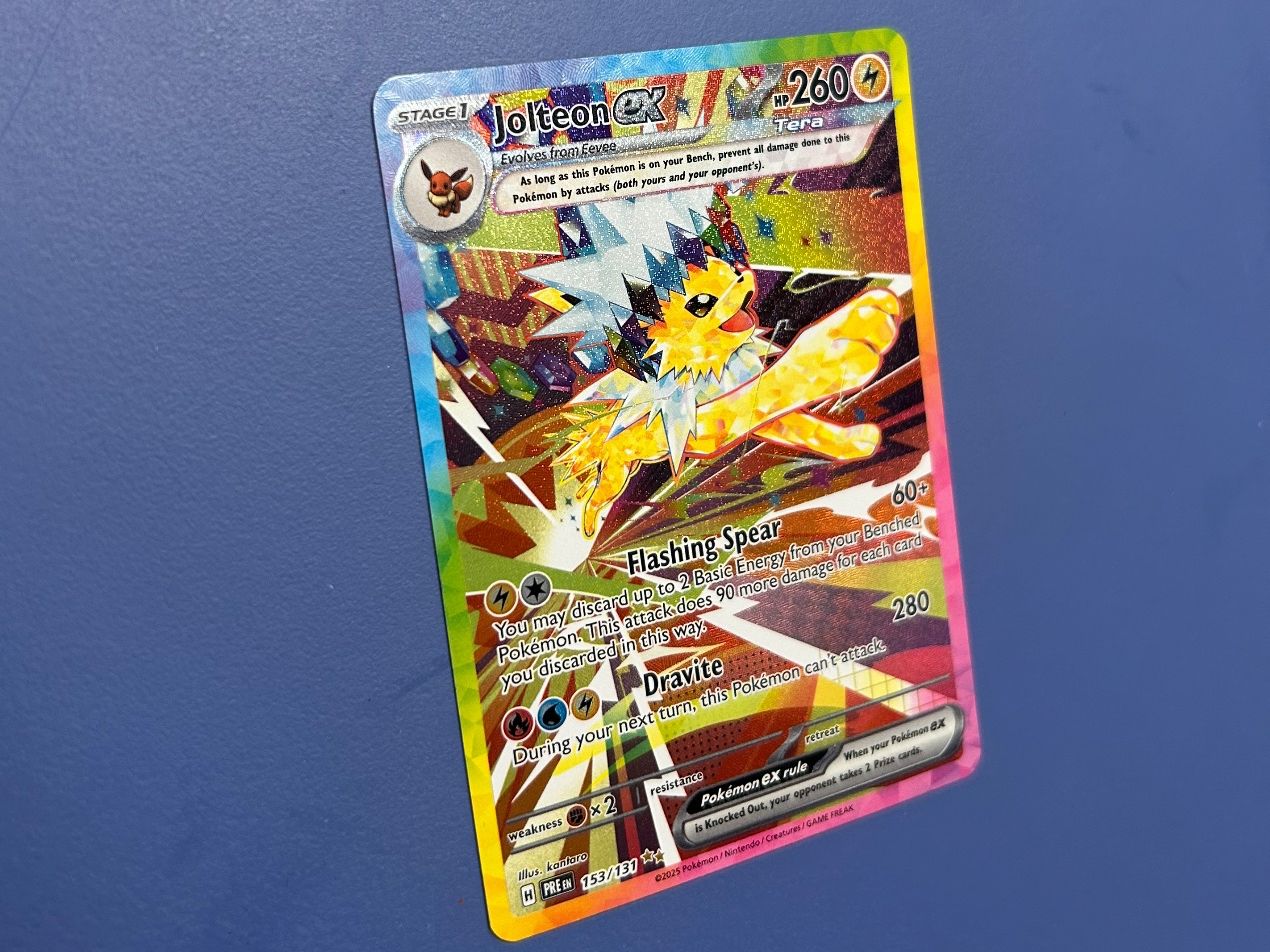 Pokémon Carte collezionabili: Jolteon Ex  #153 Prismatic Evolution EN – Usato da Schlieren venduto da happymerchant64 4