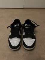 Nike Dunk Low Retro schwarz weiss gebrauchter Zustand