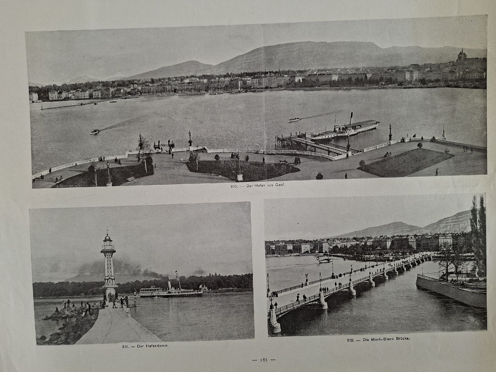 Bücher: Heft  Schweizer Panorama Album, Genf, 1903 – Gebraucht aus Grindelwald von carro5 4