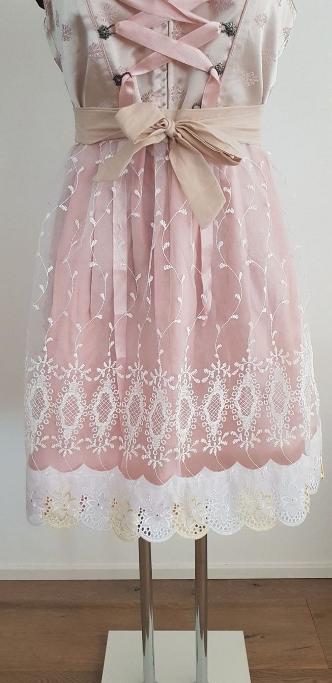 Vestiti: 2tlg. Dirndl Gr. 46, 48, rosa Neu – Nuovo e nell'imballaggio originale da Frick venduto da FrauvonK 2