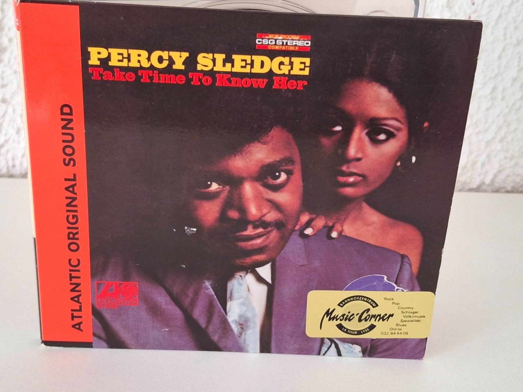 CD: CD Percy Sledge - Take Time To Know Her – Usato da Aarberg venduto da Jackup1