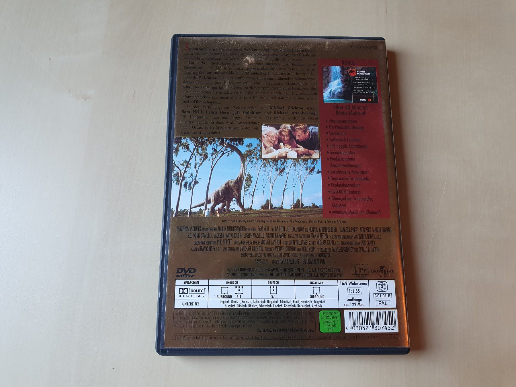 Alle DVDs: Jurassic Park Collectors Edition – Gebraucht aus Stansstad von collectorsshop 1