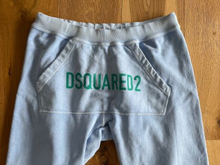 DSQUARED Jogging/Trainingshose Gr. L Babyblau Original Top