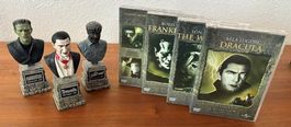 Universal Monster DVD Set und Büsten - 18 x Horror pur