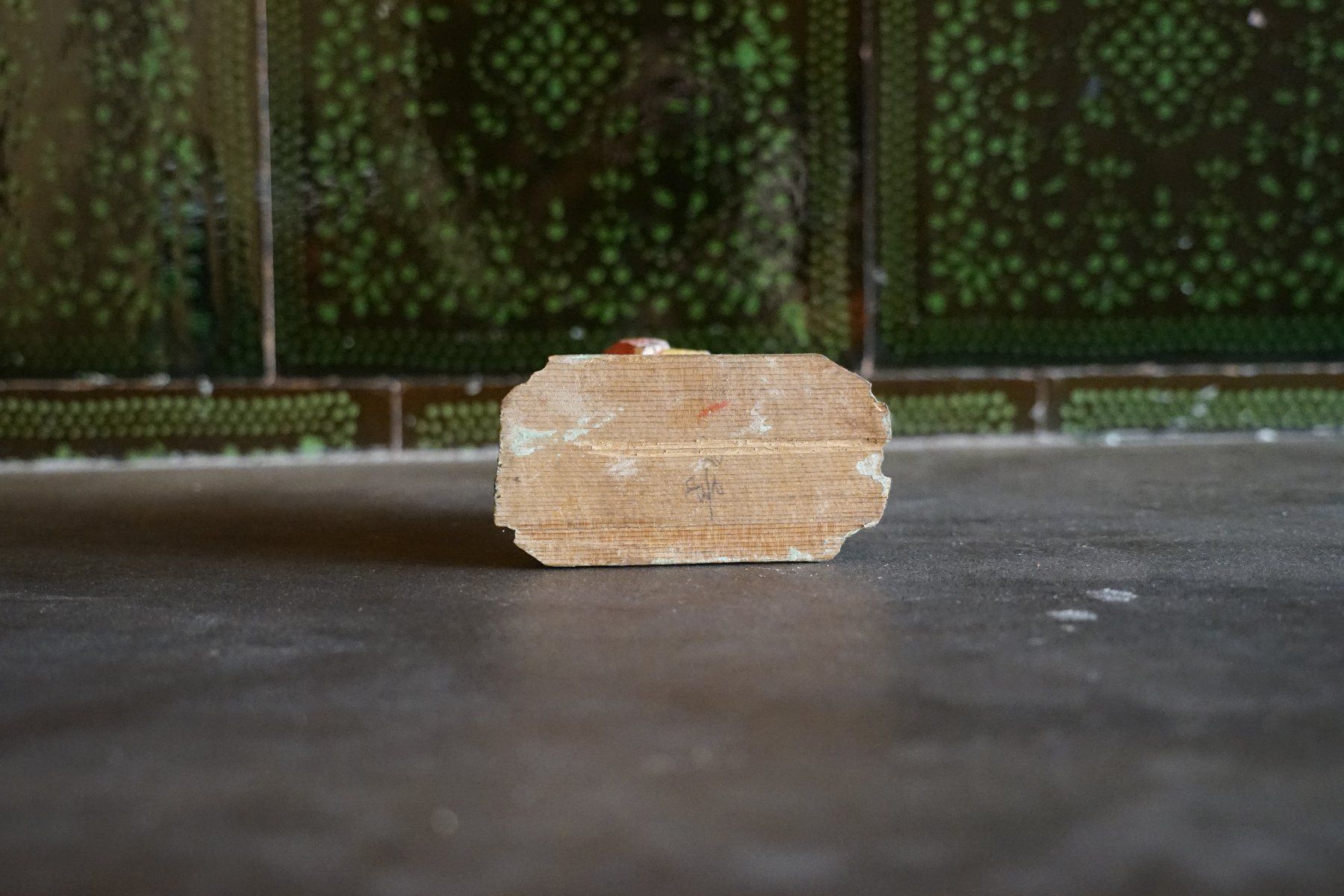 Statuette: Heiligenfigur klein antik aus Holz – Usato da Hinwil venduto da Antikfischer 3