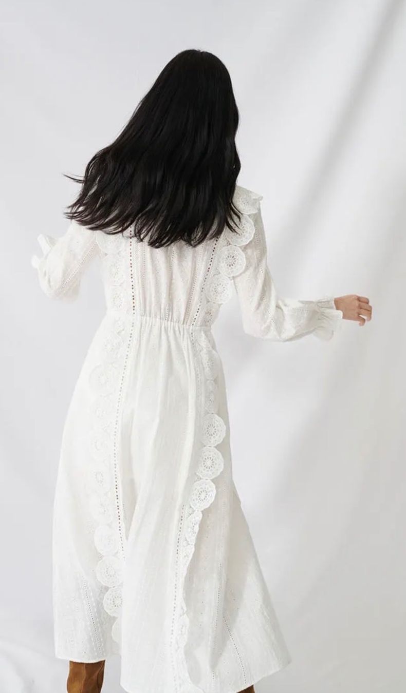 Maje Vestiti: Maje long v-neck dress – Nuovo (secondo la descrizione) da Zürich venduto da Kawie 2